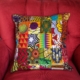 cushion cover in patchwork